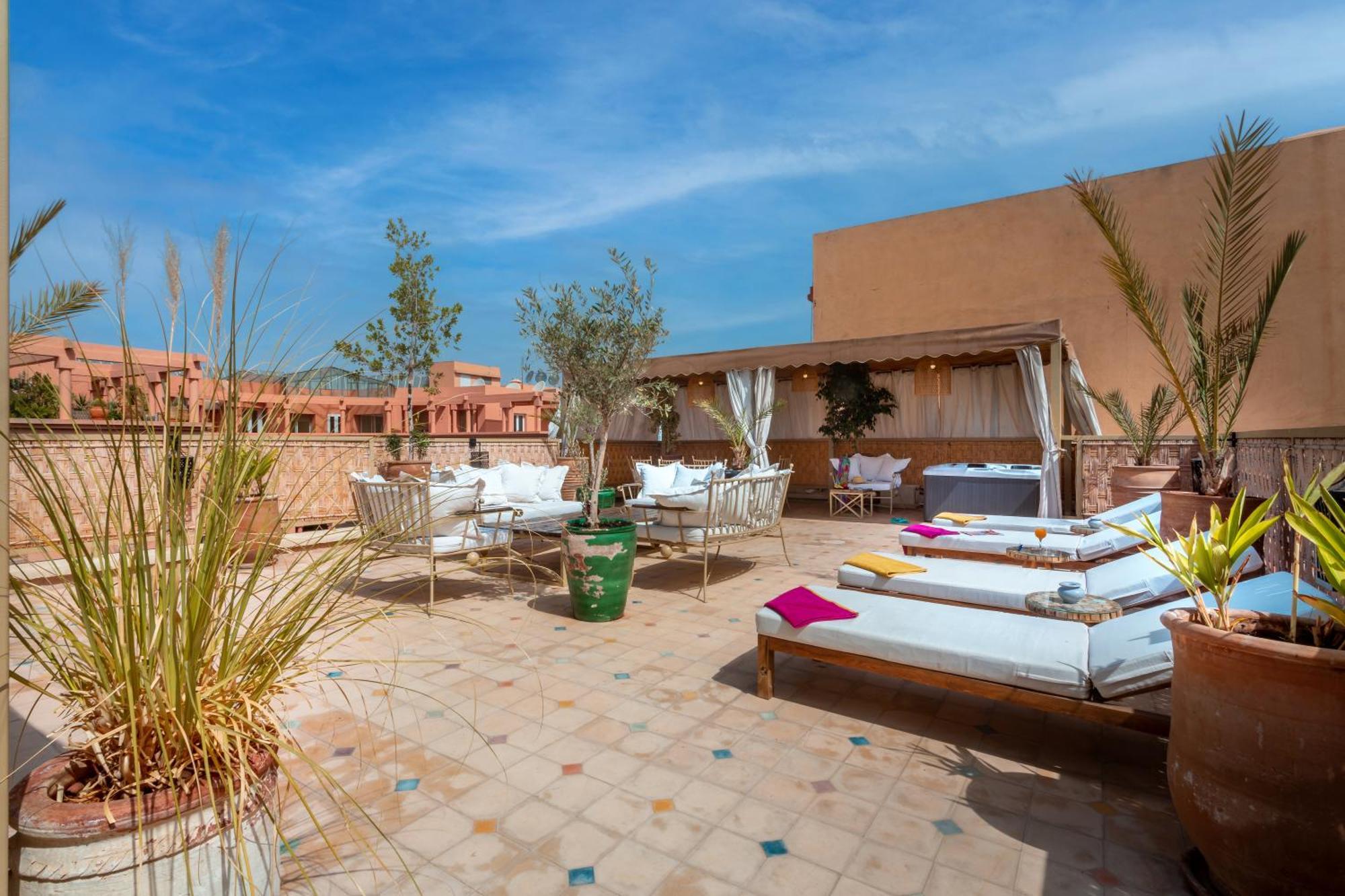 Apartmán Les Tanneurs Penthouse Marrakech Marakéš Exteriér fotografie
